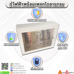 รับทำตู้ไฟฟ้าพร้อมเพลทไดอาแกรมตามสั่ง